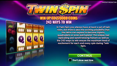 Twin Spin slot