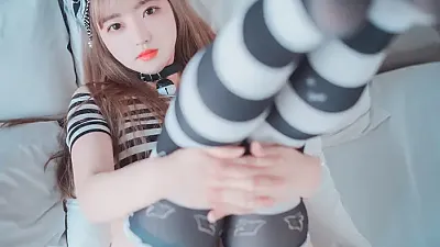 HaNari 하나리, DJAWA ‘Catgirl in Stripes’ Set.04