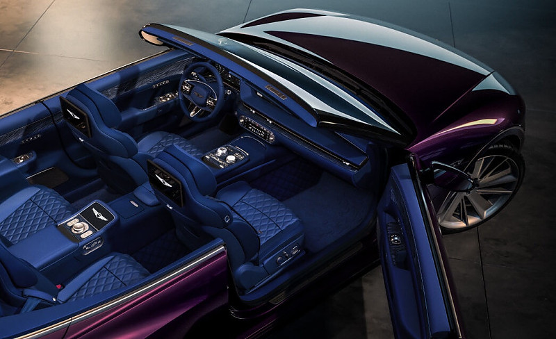 제네시스, G90 기반의 그란 쿠페 & 그란 컨버터블 컨셉트카