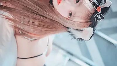 HaNari 하나리, DJAWA ‘Catgirl in Stripes’ Set.03