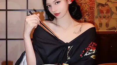 일본스타일의 중국처자