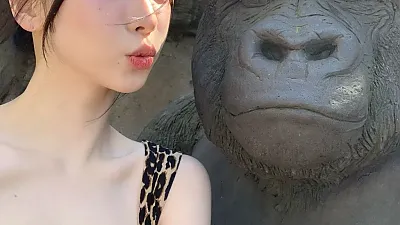 애들아 나 카리나랑 사진찍었어