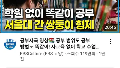 학원 없이 서울대 간 쌍둥이들을 향한 경고.jpg