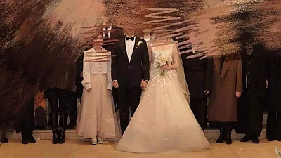 결혼식 하객 복장 논란